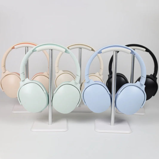 Hot Wireless Bluetooth Headphones Over Ear Hifi Stereo Headset True Sports Earphones TF AUX Music Player with HD Mic