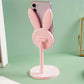 Adjustable Rabbit Cell Phone Stand Tablet Stand Holder Dock for iPad/All Phones,Cute Bunny Phone Stand for Desk Angle Height