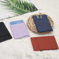 Phone Wallet Accessory Purse Case Card Holder Self-Adhesive Silicone Pocket Stick ID Bank Credit Card Storage Card Holder Bag