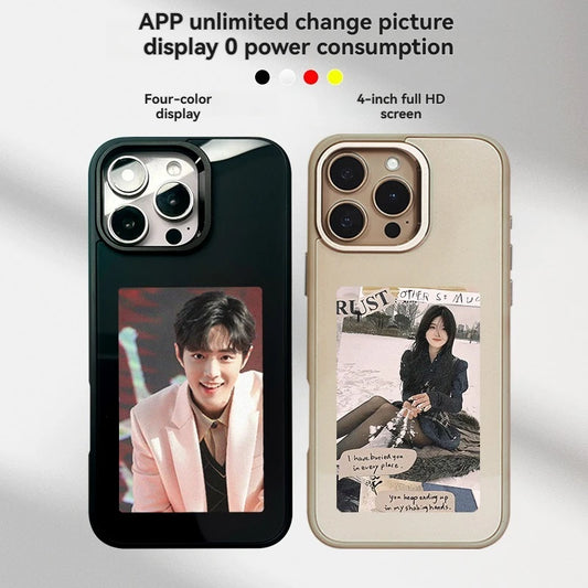 Smart Magnetic AI Phone Case with HD Color Display & NFC – For iPhone 17 Pro Max