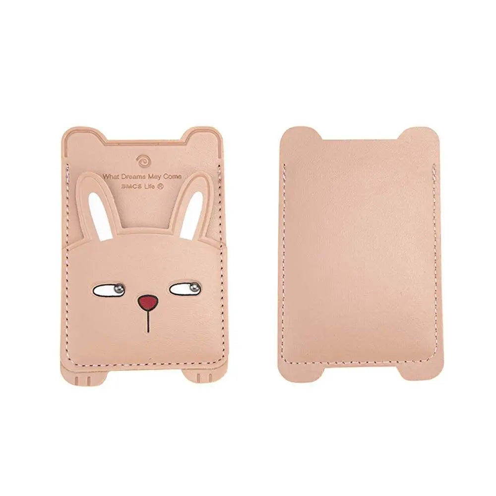 Premium Multi-Style Magnetic Wallet Phone Case + Ultra-Thin Clear Silicone Cover + Cartoon Credit Card Holder (Compatible with iPhone 17 / 16 / 15 / 14 / 13 / 12 / 11 Series)