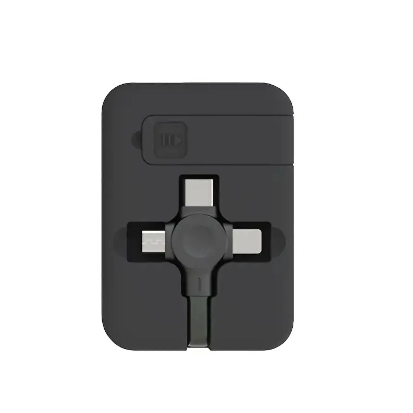 3-in-1 Flexible Retractable USB Cable for iPhone, Samsung, Android - Fast and Convenient Charging, Adjustable Length from 40cm/1