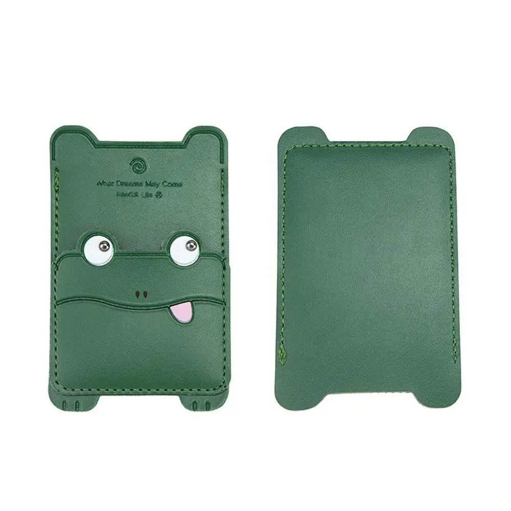 Premium Multi-Style Magnetic Wallet Phone Case + Ultra-Thin Clear Silicone Cover + Cartoon Credit Card Holder (Compatible with iPhone 17 / 16 / 15 / 14 / 13 / 12 / 11 Series)